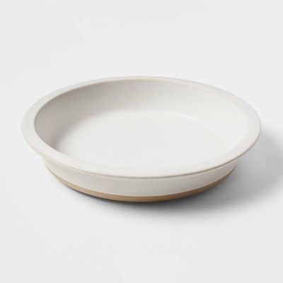 10&#34; Stoneware Pie Dish White - Threshold&#8482; | Target