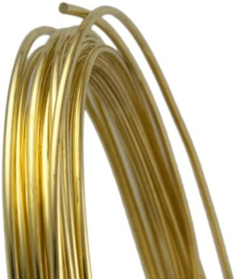 Amazon.com: 24 Gauge Round Dead Soft Yellow Brass Wire - 25FT : Arts, Crafts & Sewing | Amazon (US)