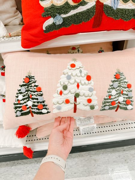 Christmas pillows at target 

#LTKSeasonal #LTKHoliday #LTKhome