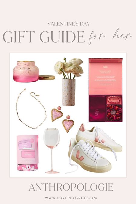 Anthropologie Valentine's Day gift guide for her. Loving the pink metallic Veja Campo sneakers! 

#LTKFind #LTKGiftGuide #LTKSeasonal