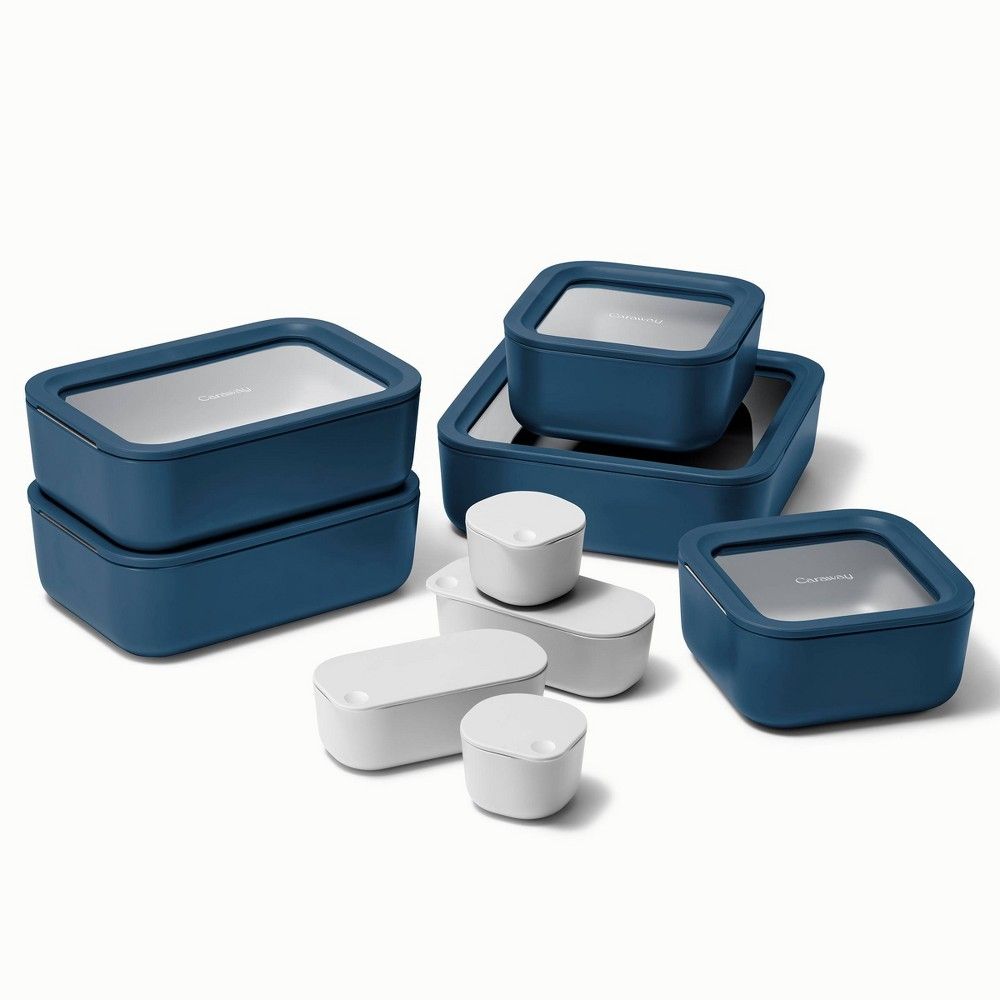 Caraway Home 14pc Food Storage Set Sage | Target