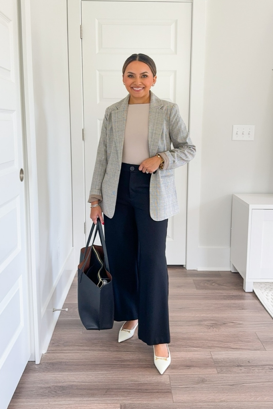 Oversized blazer size XS TTS 
Black tailored pants size 2 Petite - I can wear with flats  
White mini heels size 5 TTS

NORDSTROM SALE 
NSALE 
Airport outfit 
Teacher outfits 
Fall outfits 
Boots 

Honey Sweet Petite 
Honeysweetpetite

#LTKxNSale #LTKStyleTip #LTKSaleAlert
