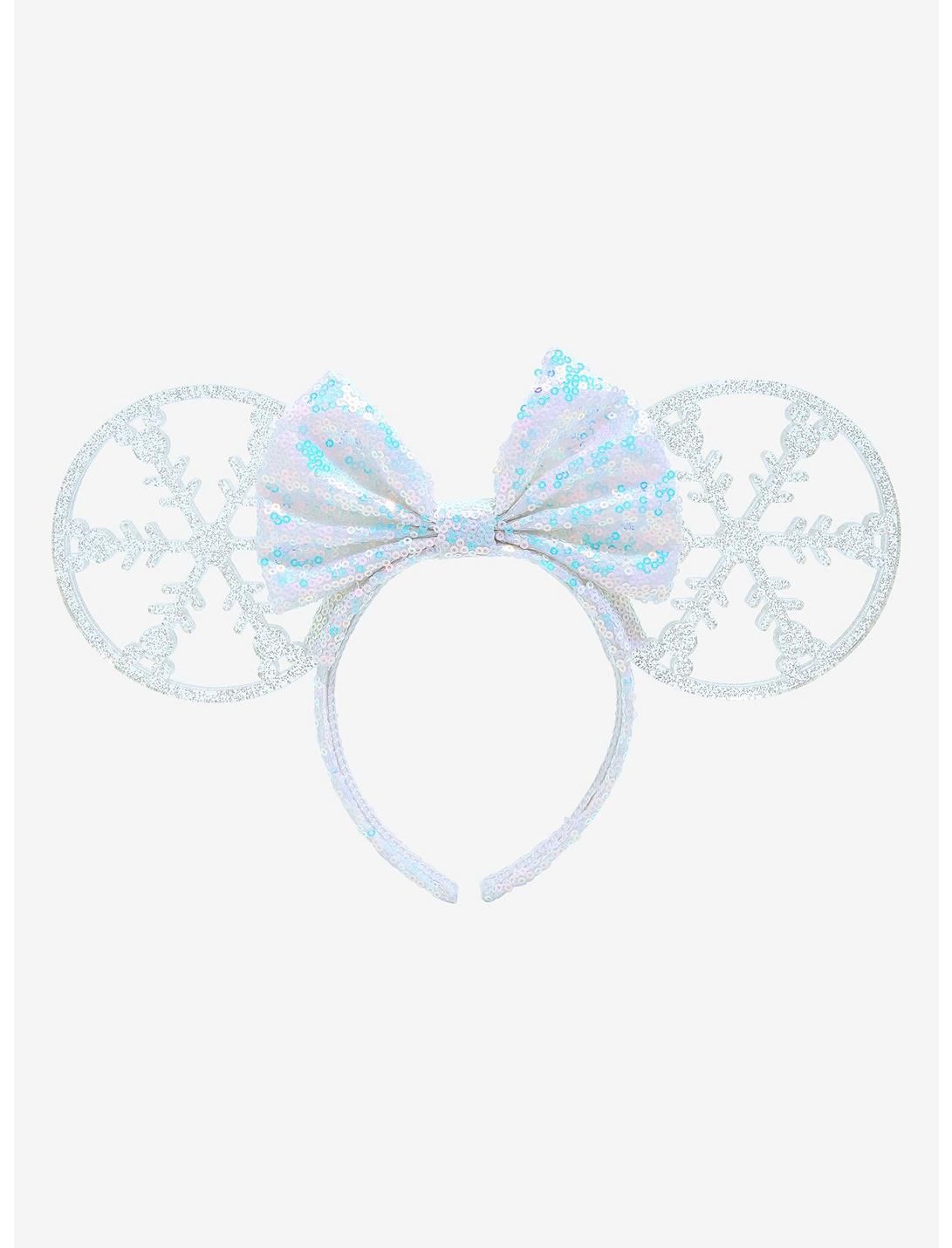 Disney Snowflake Minnie Mouse Ears - BoxLunch Exclusive | BoxLunch