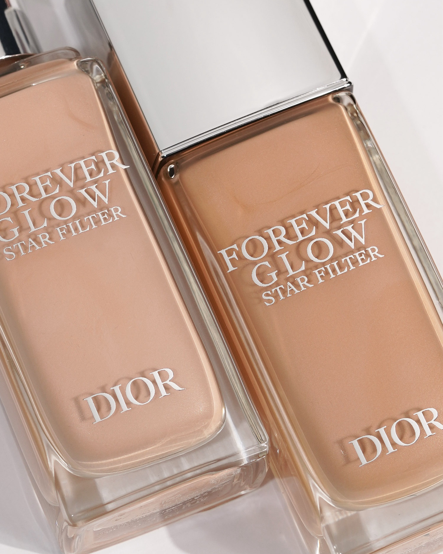Dior Forever Glow Star Filter swatches vs Charlotte Tilbury Hollywood Flawless Filter and e.l.f. halo glow

#LTKBeauty