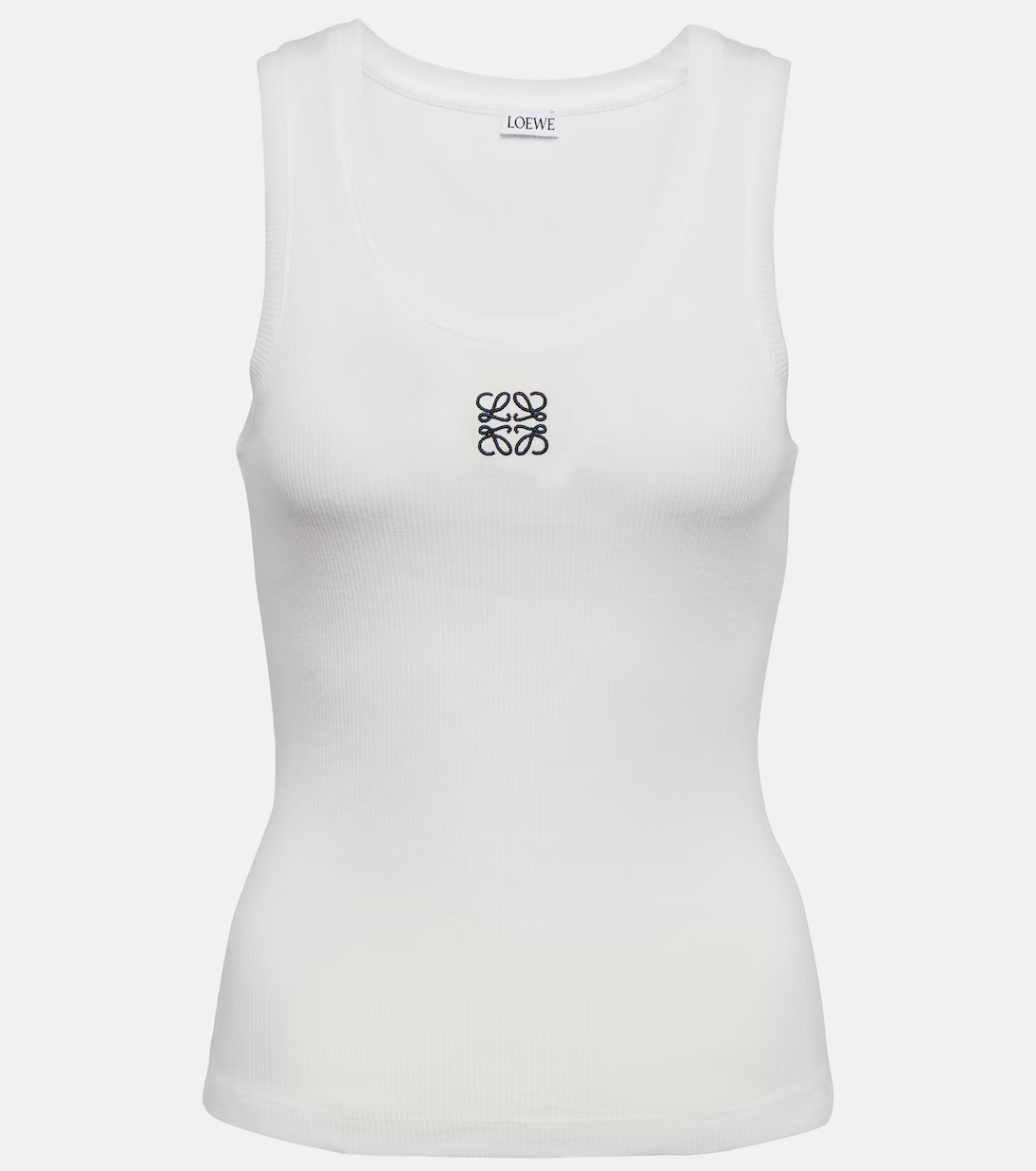 Anagram cotton-blend tank top | Mytheresa (US/CA)