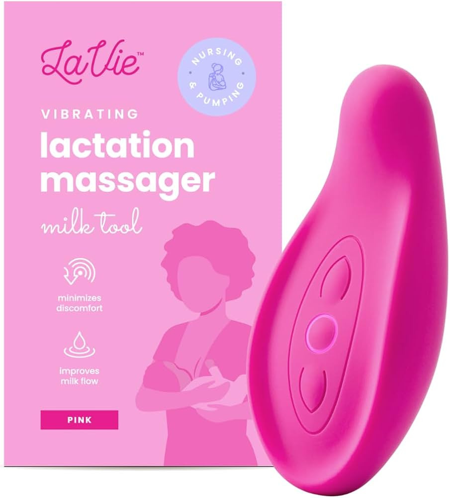 LaVie Lactation Massager for Breastfeeding, Nursing, Pumping, Better Milk Flow, Reduced Discomfor... | Amazon (US)