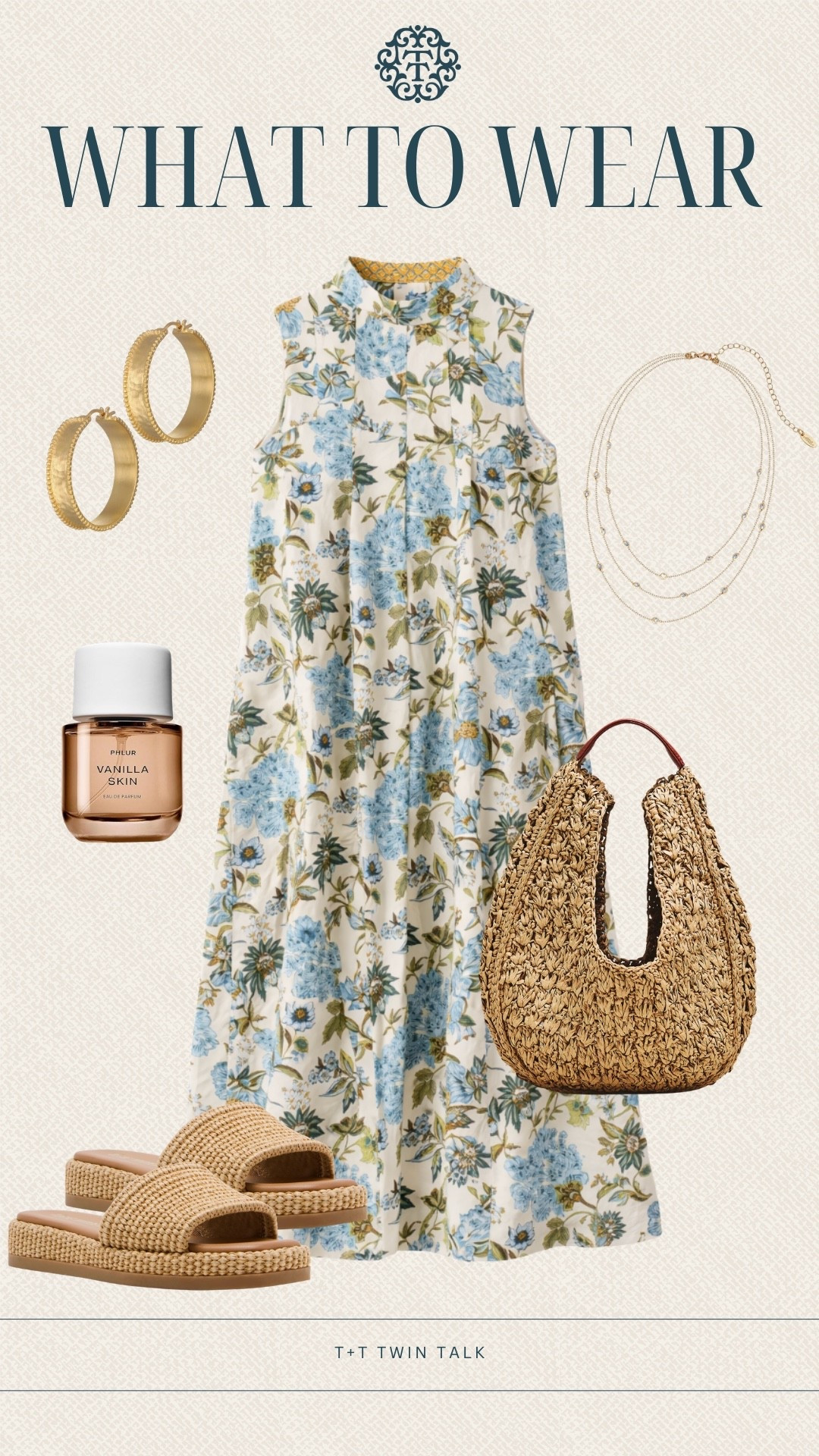 T+T, what to wear! We have been loving social threads spring dresses! We paired this one with some raffia accessories for a perfect seasonal look!

#LTKSeasonal #LTKOver40 #LTKMidsize