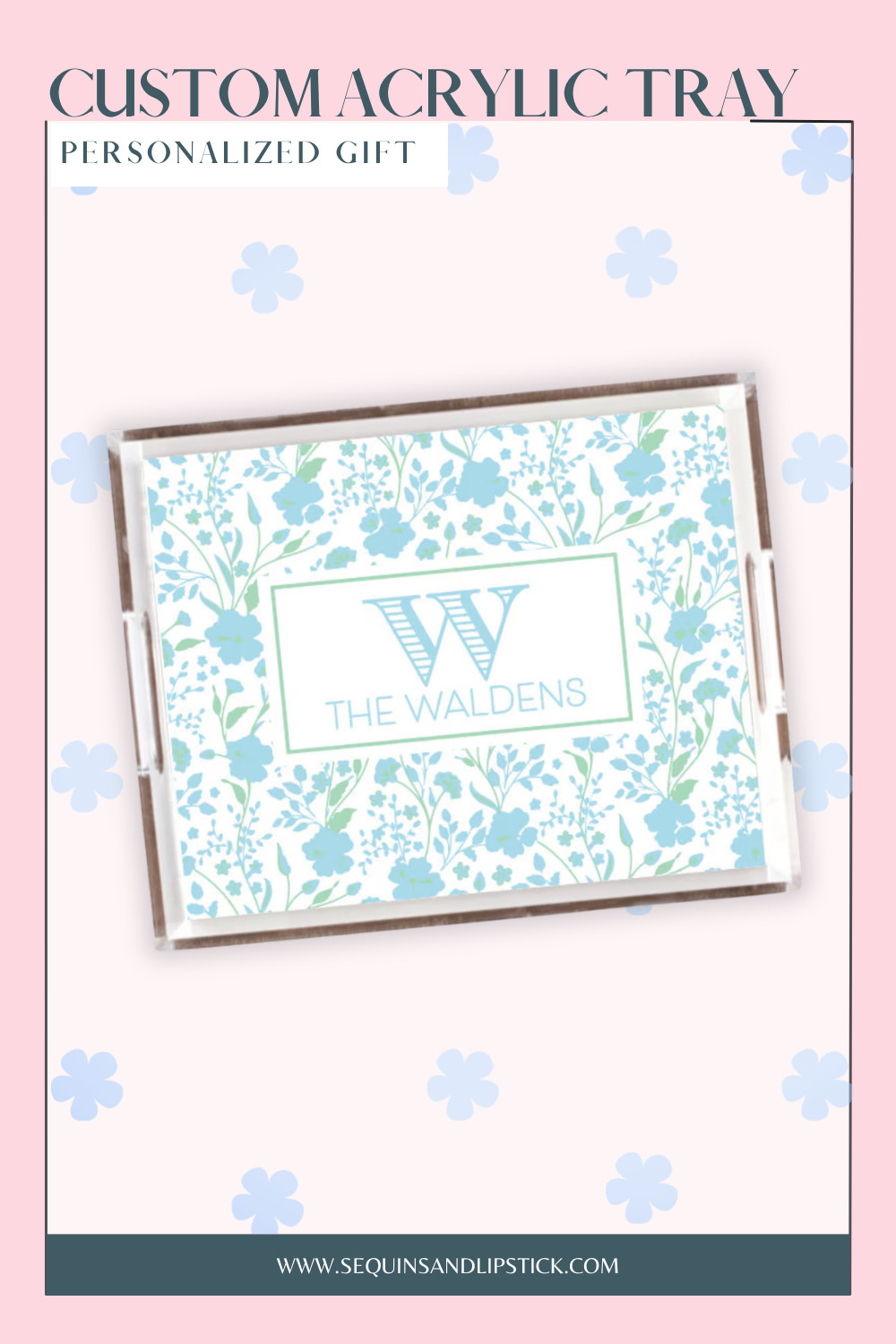 Elevate your space with a custom acrylic tray designed to feel both stylish and personal. Perfect for entertaining, coffee tables, or gifting, this personalized tray adds a polished touch to any room. 

 #LTKSeasonal #LTKHome #LTKWedding