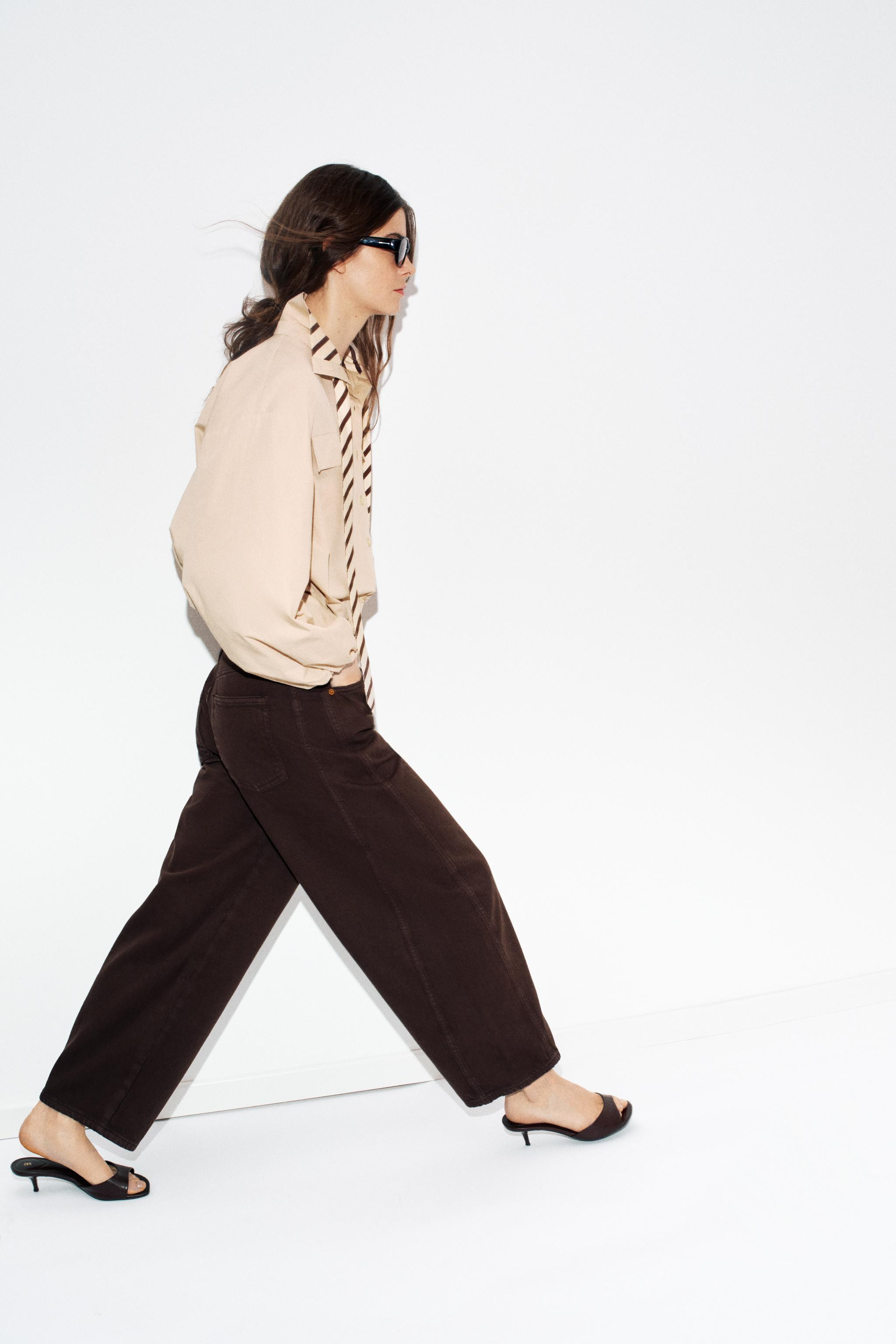 LOW HEELED SANDALS | Zara UK