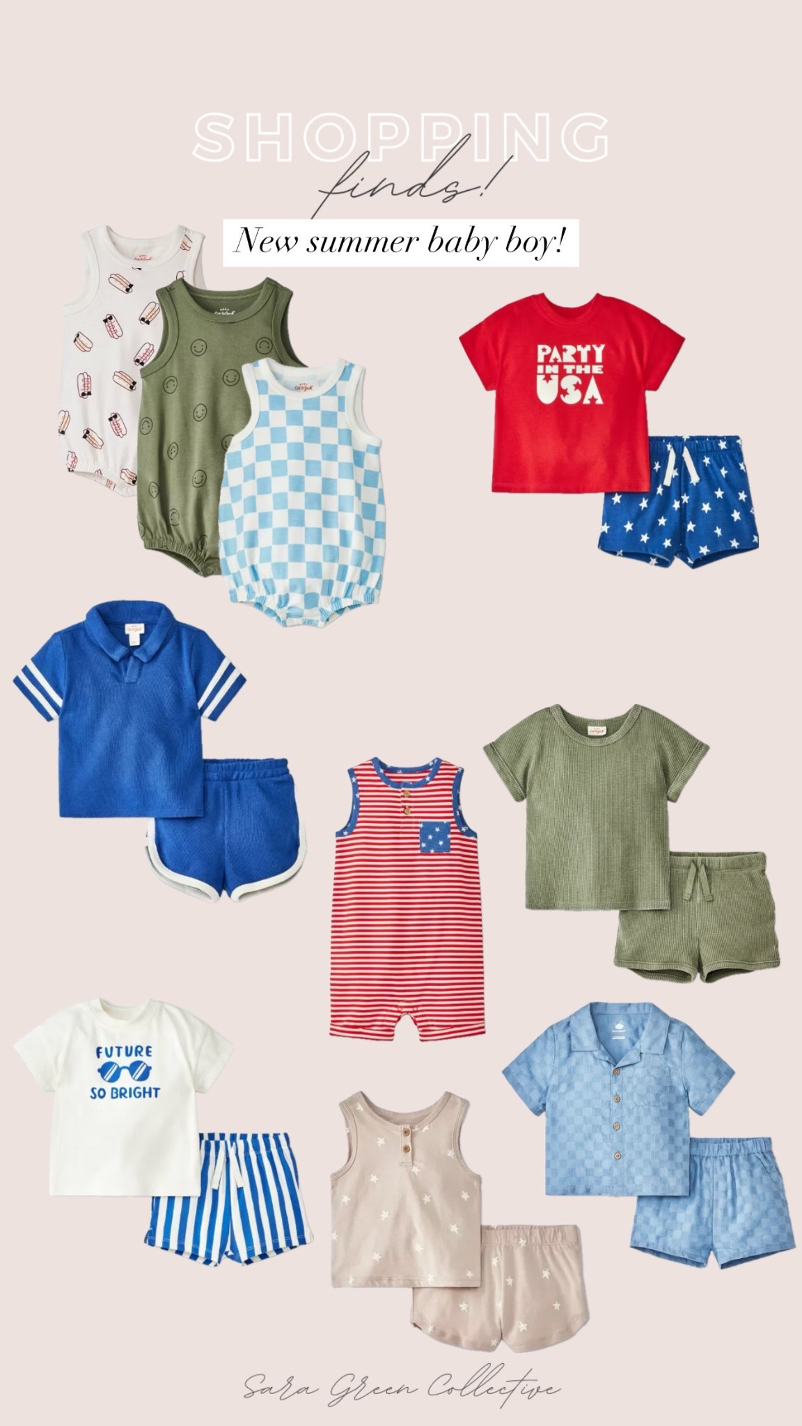 Summer baby boy clothing.

#LTKBaby #LTKSeasonal #LTKKids