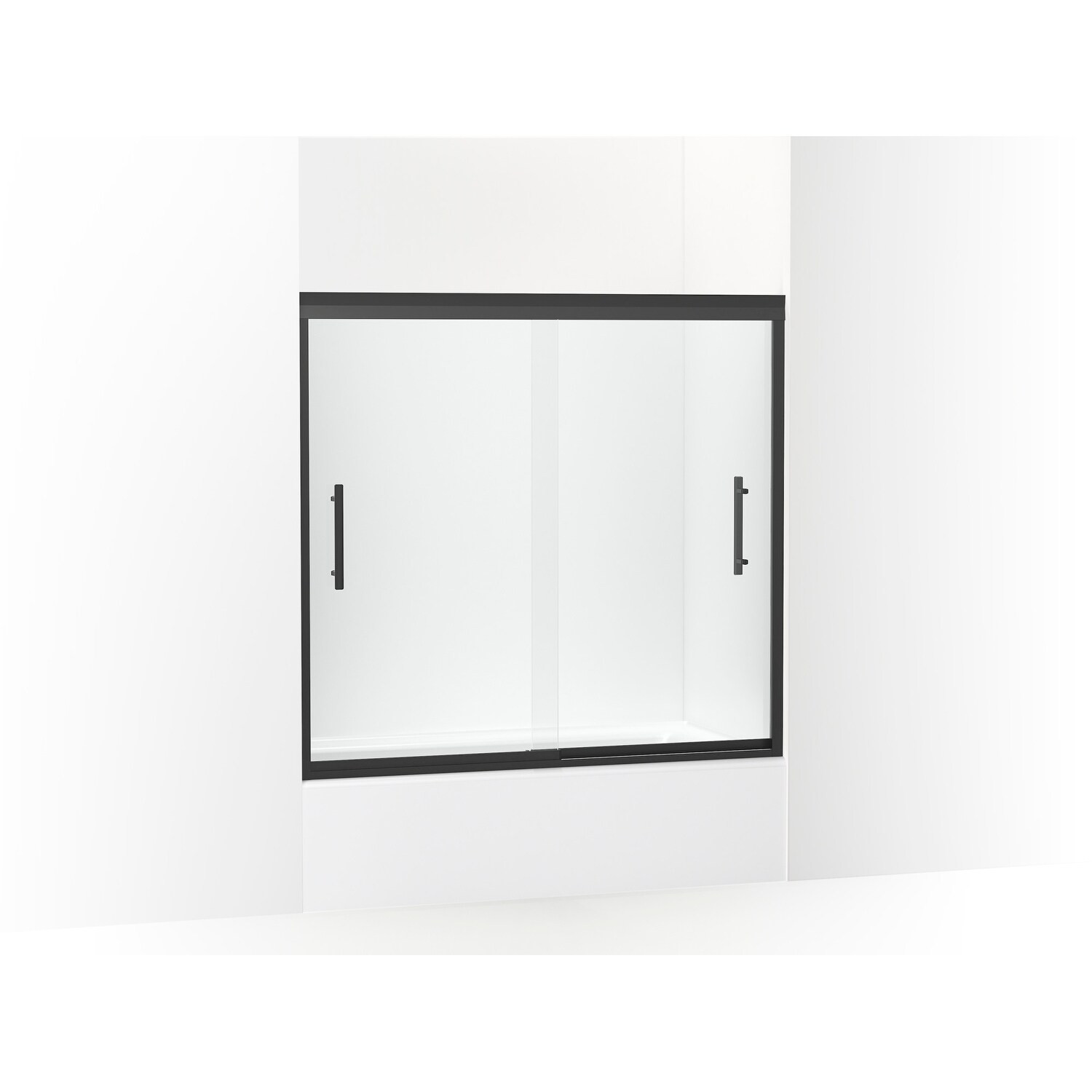 Sterling Finesse 55-1/2" High x 56-5/8" Wide Sliding Framed Tub Door | Bed Bath & Beyond