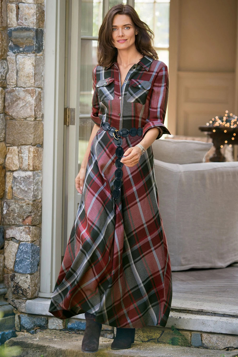 Terrific Tartan Dress | Soft Surroundings