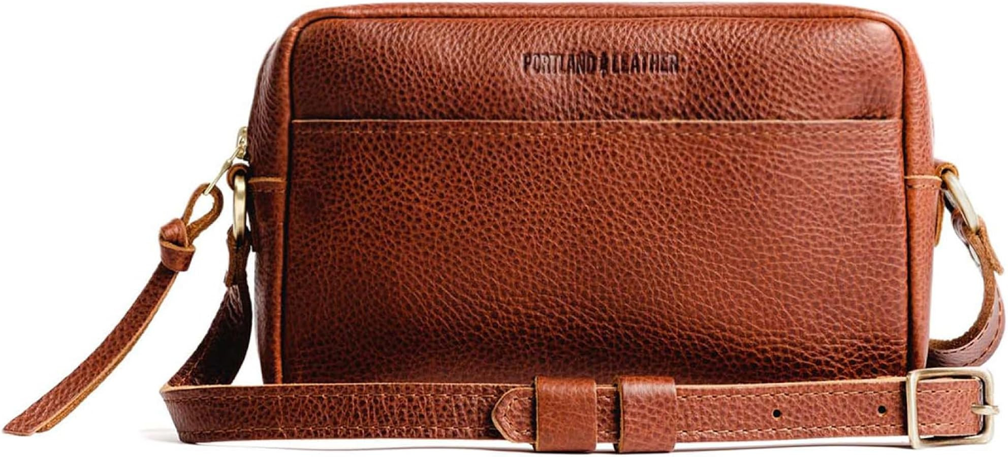 Portland Leather Goods Large Camera Bag Purse for Women | Amazon (US)