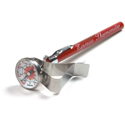 Norpro Espresso Thermometer with Built-In Clip & Storage Sleeve | Target