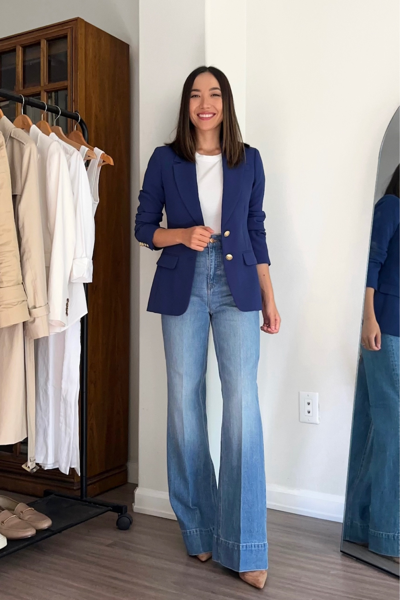Business casual workwear 

• Jcrew blazer is on sale! 
• naturalizer heels - tts 

#LTKworkwear #LTKsalealert
