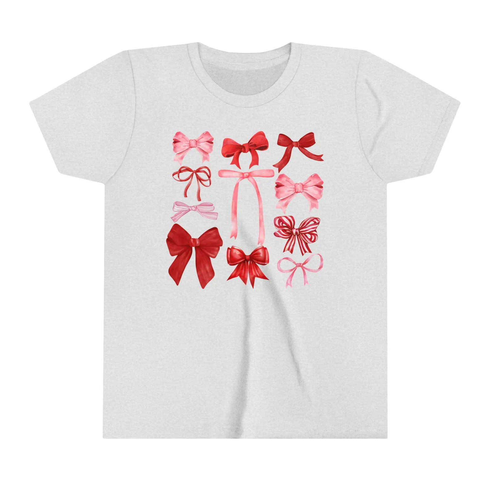 KIDS Valentine Bows Mommy and Me Valentines Shirt Coquette Valentines Party Shirt Bella Canvas Mo... | Etsy (US)