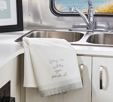 Airstream Home Tea Towel | Pottery Barn (US)