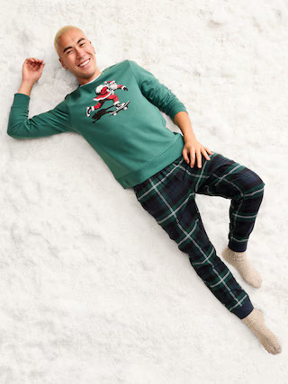 Flannel Pajama Joggers for Men | Old Navy (US)