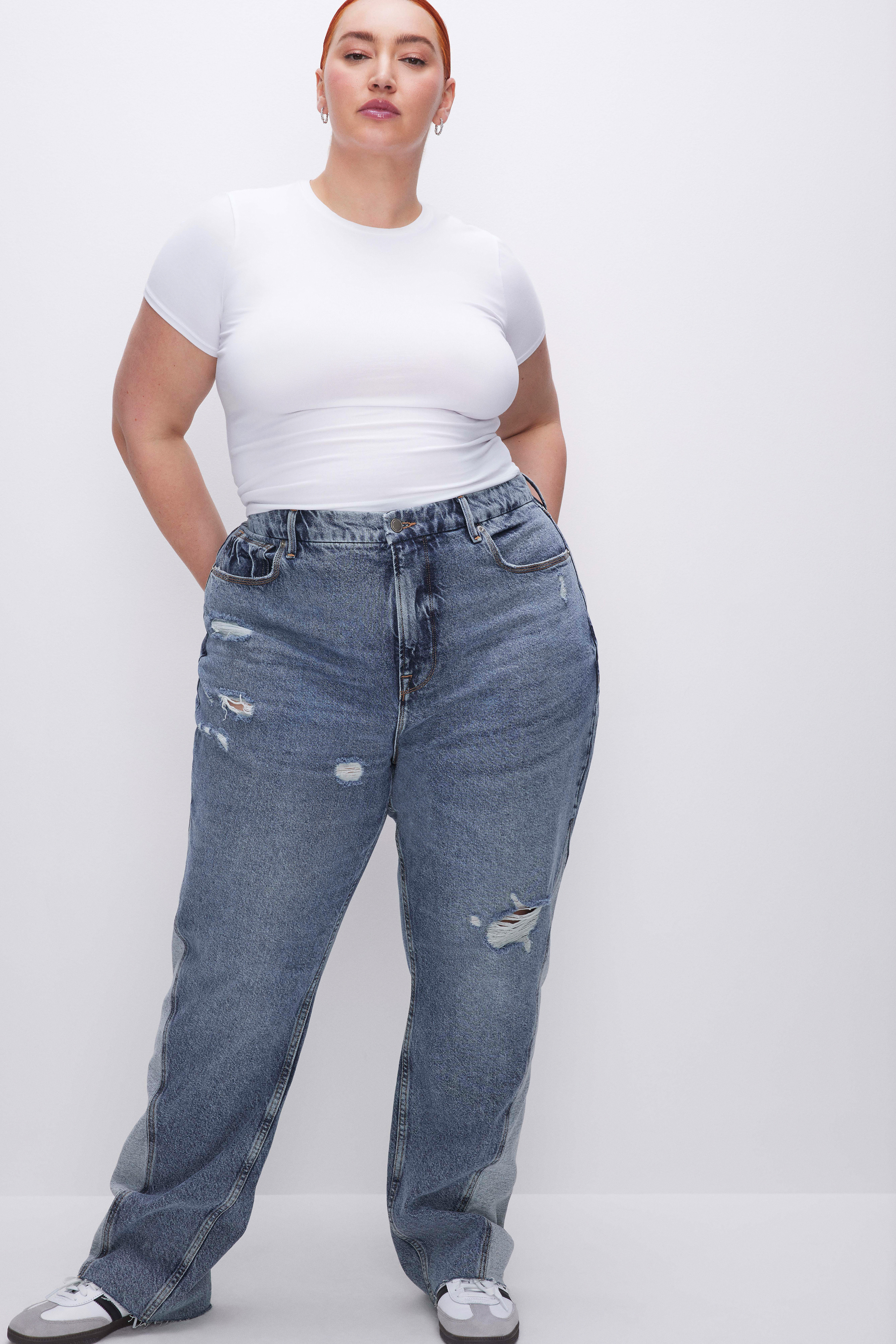 GOOD '90s RELAXED JEANS | INDIGO493 - GOOD AMERICAN | Good American