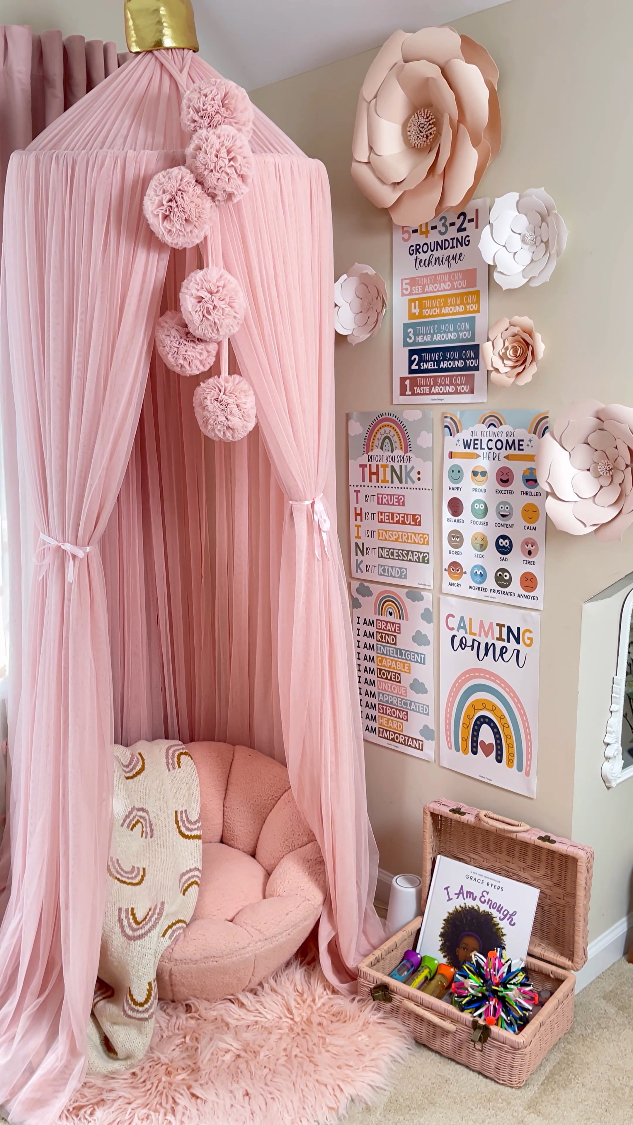 Calming corner! 

Back to school. Amazon finds. Girls’ room decor. Children’s room. 