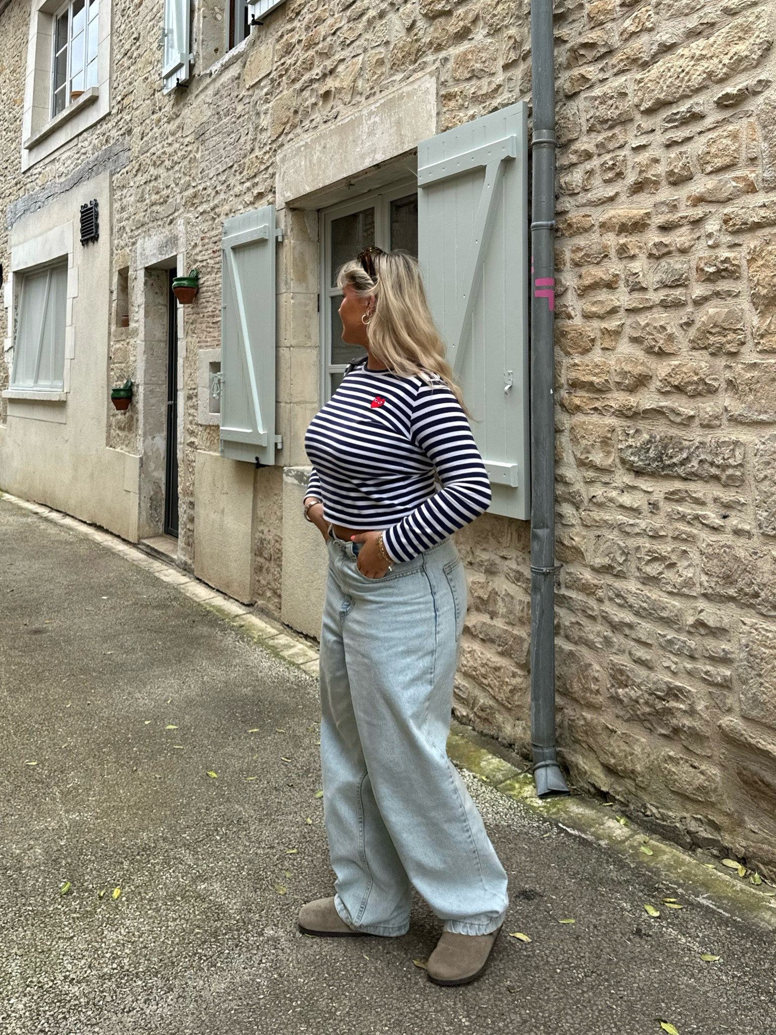 CDG tee + baggy jeans + bostons ❤️#LTKuk #LTKspring

#LTKeurope
