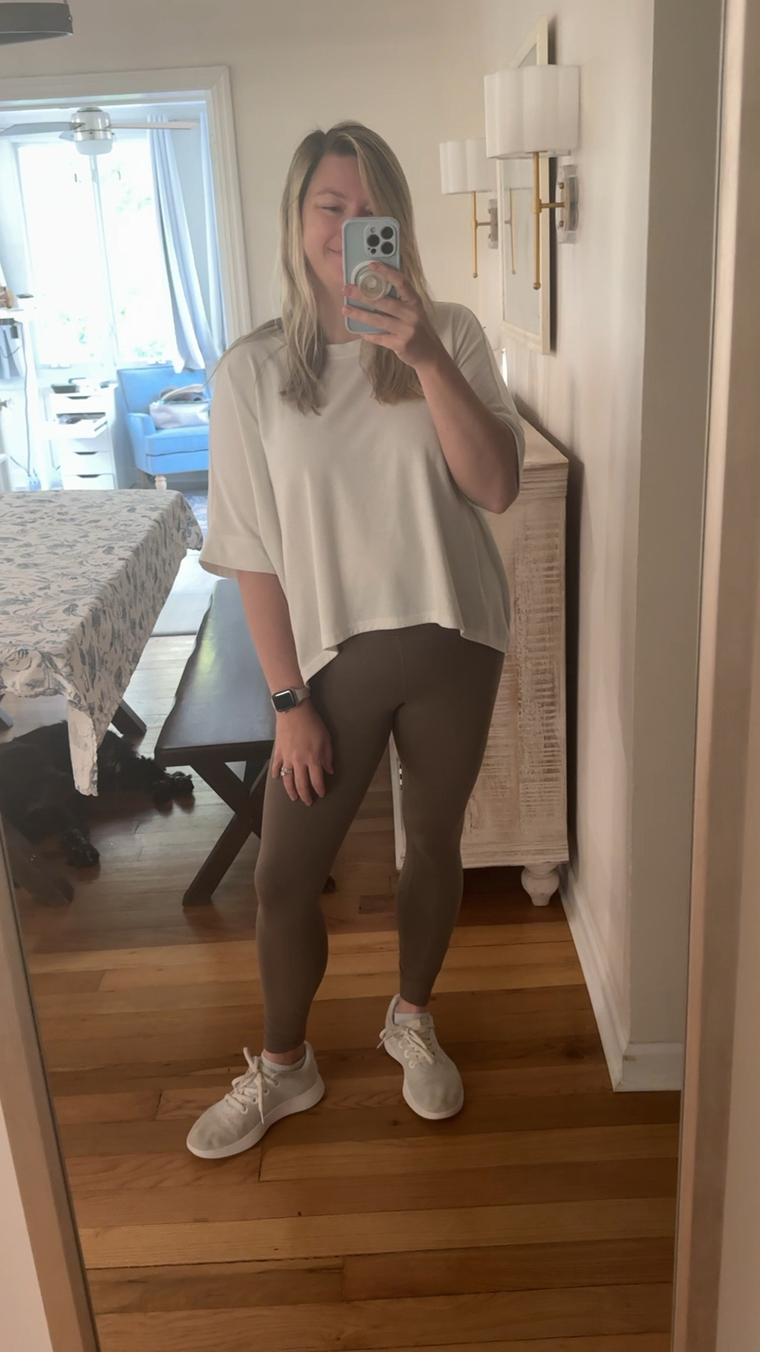 OOTD! Amazon top, Crz yoga leggings, and allbird sneakers 

#LTKActive #LTKFindsUnder50 #LTKFindsUnder100