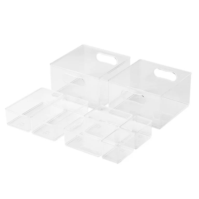 The Home Edit 8 Piece Multipurpose Edit, Plastic Modular Storage Organizing System | Walmart (US)