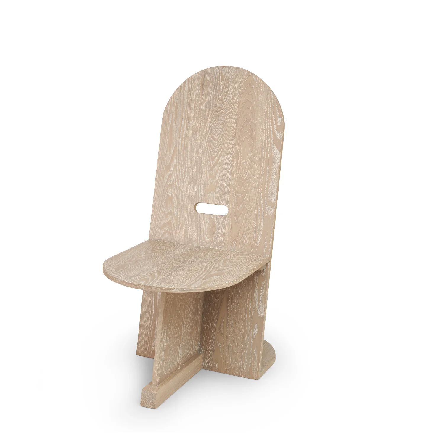 Simple Chair in Cerused Oak | Paloma & Co.