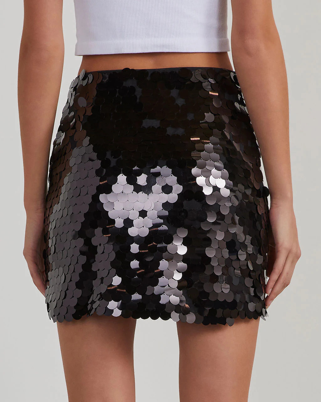 Spencer Paillette Sequin Mini Skirt | VICI
