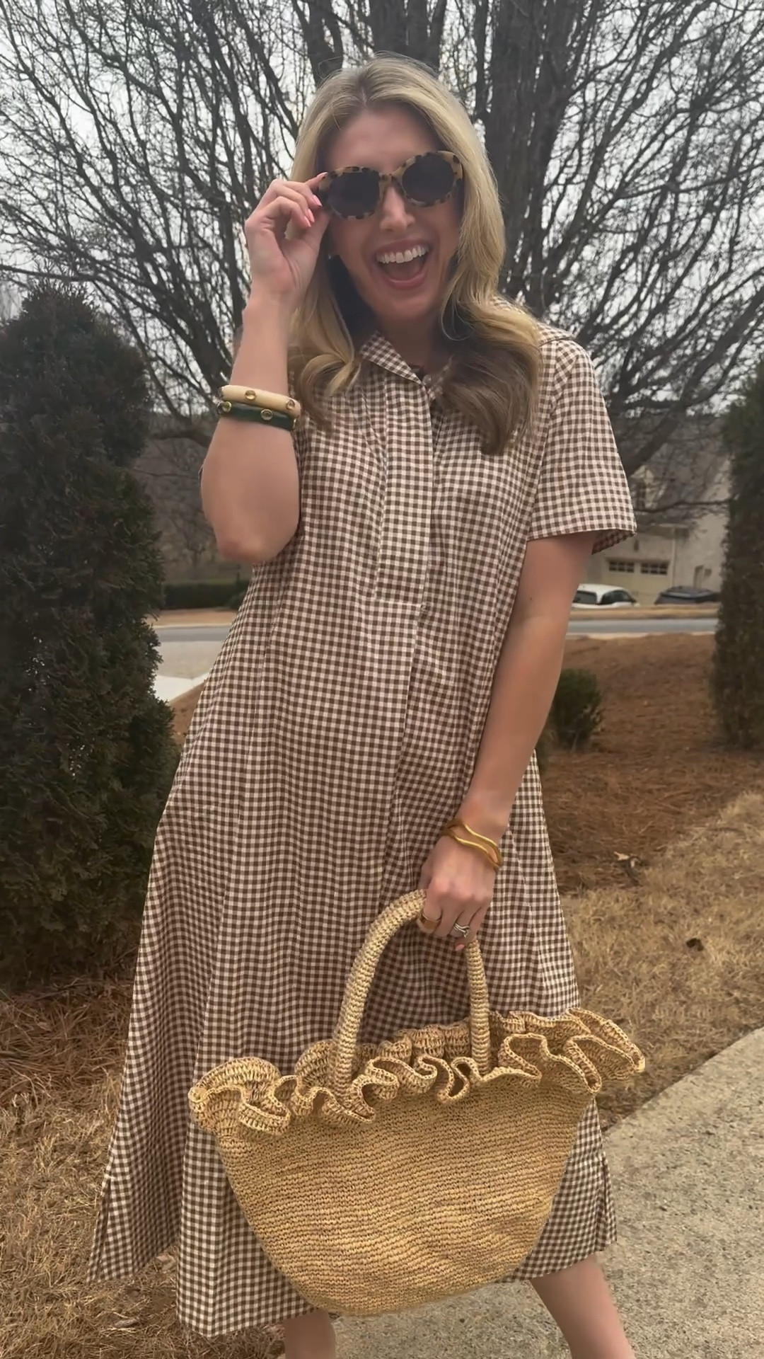 This brown gingham Weekender is that throw-on-and-go dress that works every single time.

Pop the collar. Add flats. Walk out the door.

Comfort has never looked so chic 🤎

Comment WEEKENDER for details ✨

Necklaces are Emily Kearne designs. Code is : ASHLEY15


#LTKmomlife #LTKgrwm #LTKdayinmylife