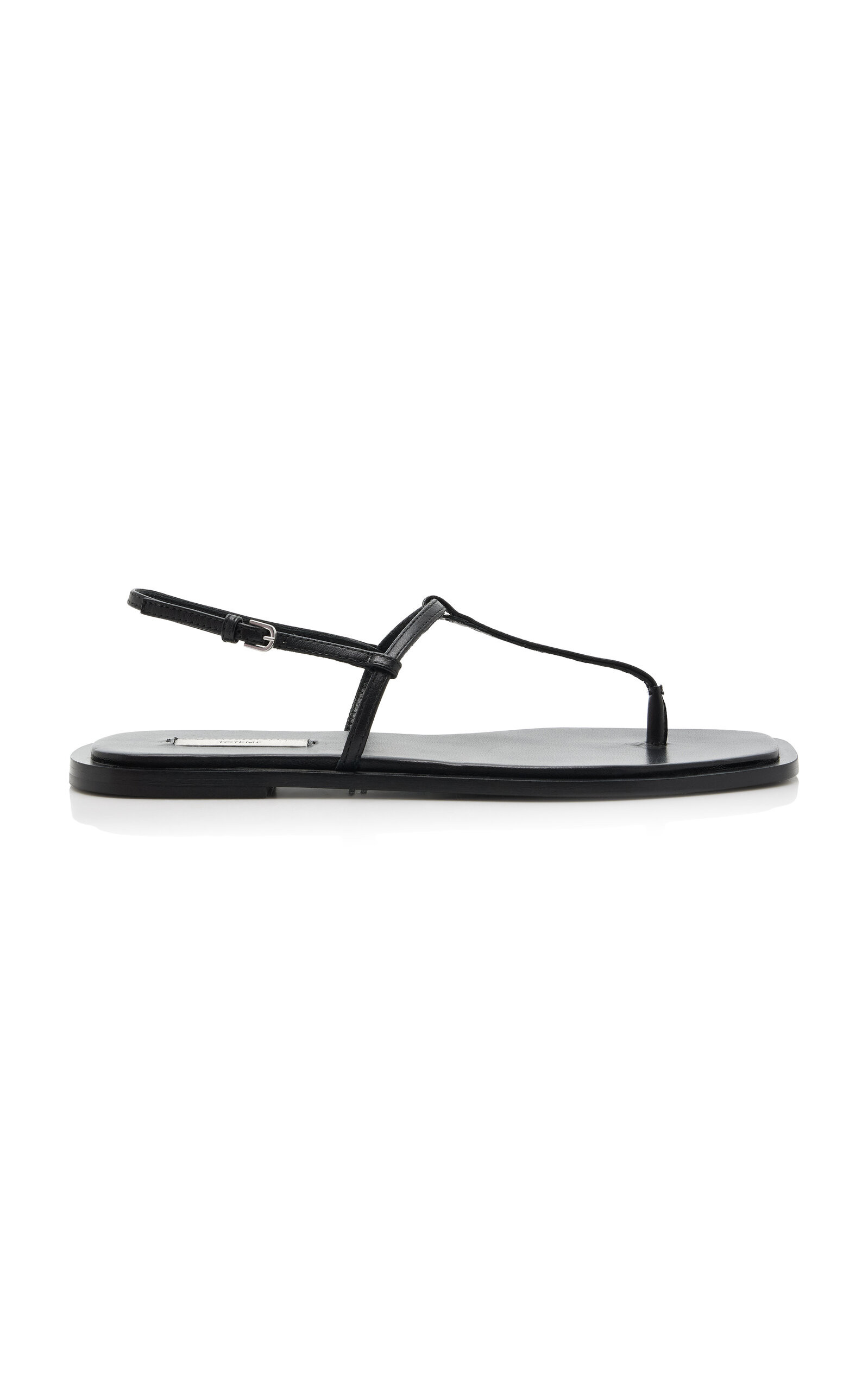 T-Strap Leather Sandals | Moda Operandi (Global)