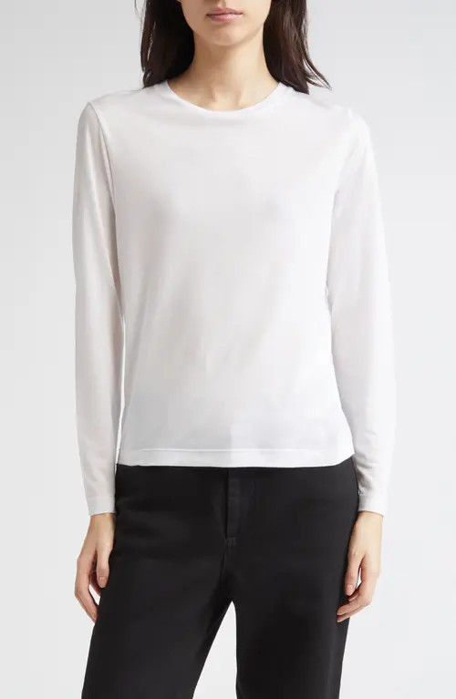 PARTOW Marden T-Shirt in White at Nordstrom, Size Medium | Nordstrom