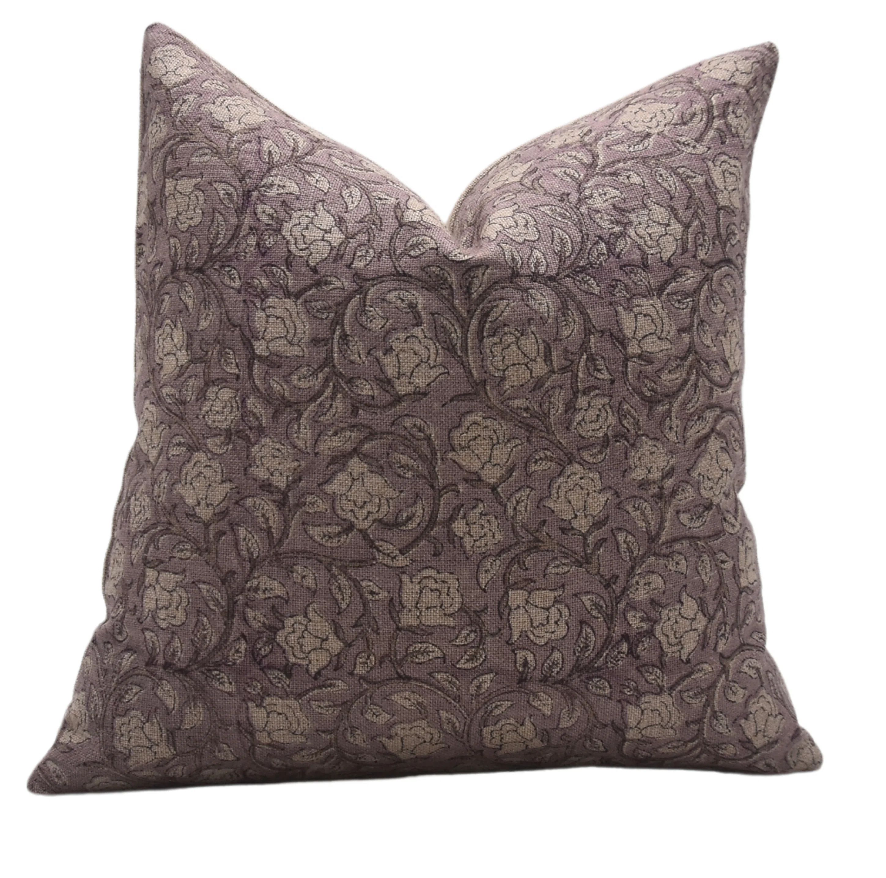 Fabdivine Floral Linen Indoor/Outdoor Pillow Cover | Wayfair | Wayfair North America