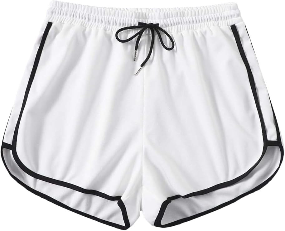 SweatyRocks Women's Workout Yoga Hot Shorts Sports Pants | Amazon (US)