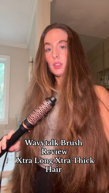 Reviewing the wavy talk thermal brush on extra long extra thick hair! Hair TikTok tutorial. Honest beauty reviews. Amazon beauty finds under $50

#LTKVideo #LTKbeauty #LTKfindsunder50
