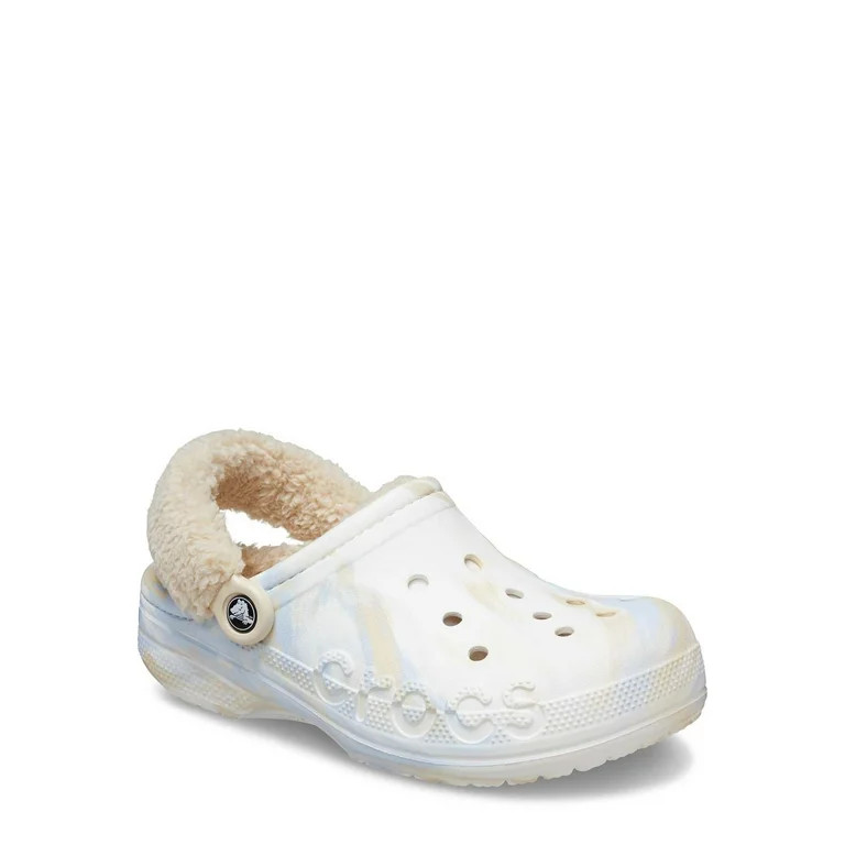 Crocs Unisex Baya Lined Fuzz Strap Clogs | Walmart (US)