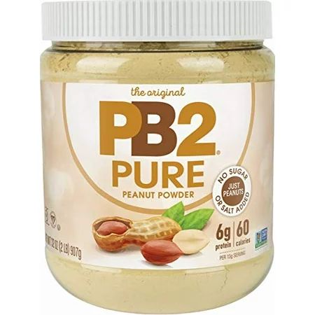 PB2 Pure Peanut Butter Powder - [2 lb/32 oz Jar] - No Added Sugar No Added Salt No Added Preservativ | Walmart (US)