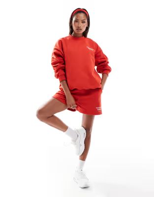 The Couture Club co-ord sartorial sport jersey set in red | ASOS (Global)