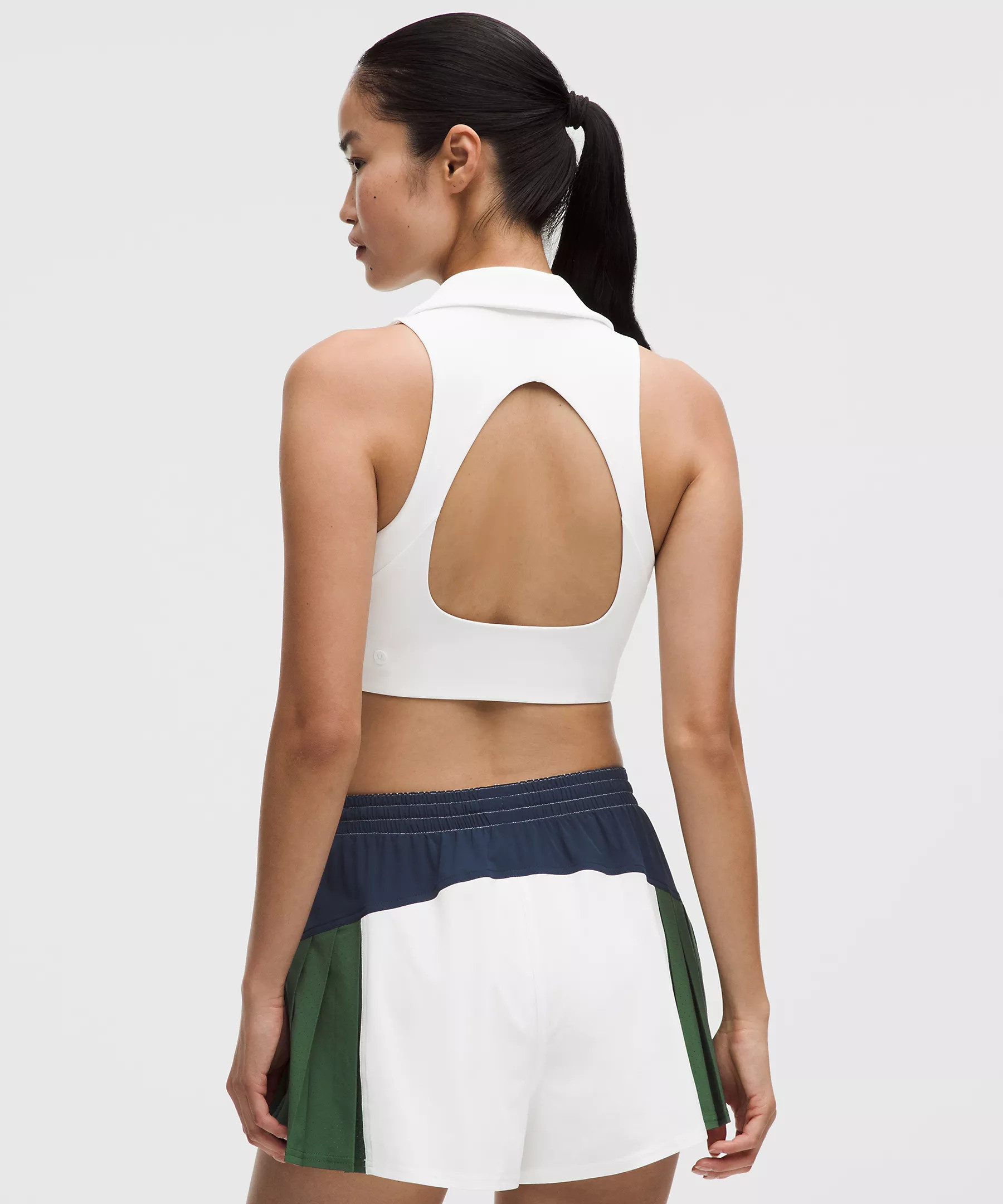 Collared Longline Ribbed Tennis Bra | lululemon (CA)