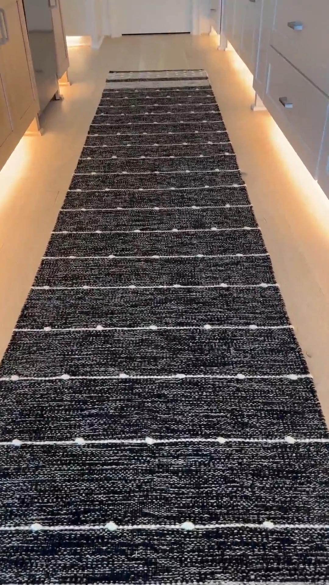 This runner comes in multiple sizes and can be styled under the dining table, bed, or in your great room! ❤️🤍❤️


#LTKStyleTip 

#LTKHome #LTKSaleAlert