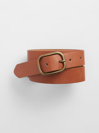 Vegan-Leather Belt | Gap Factory