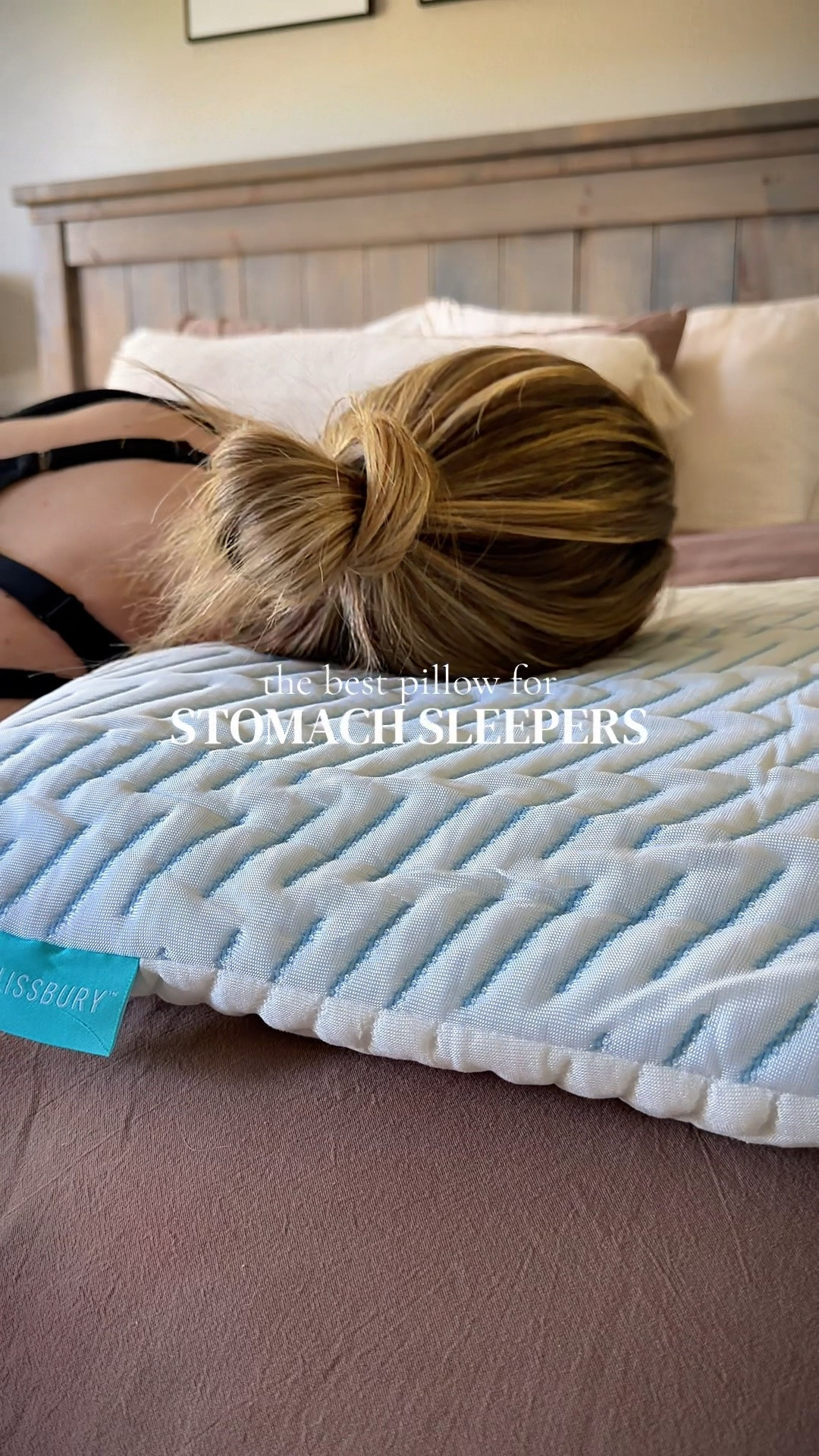 Not all pillows are for us stomach sleepers ☁️ this thin, cooling pillow has been the answer to my neck-pain prayers! #pillow #stomachsleeper #coolingpillow

#LTKHome #LTKselfcare
