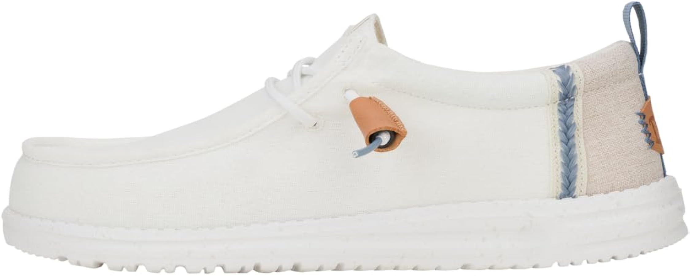 HEYDUDE Men's Wally Craft Linen Slip-On Loafers | Lightweight Comfortable Shoes | Travel Ready Ca... | Amazon (US)