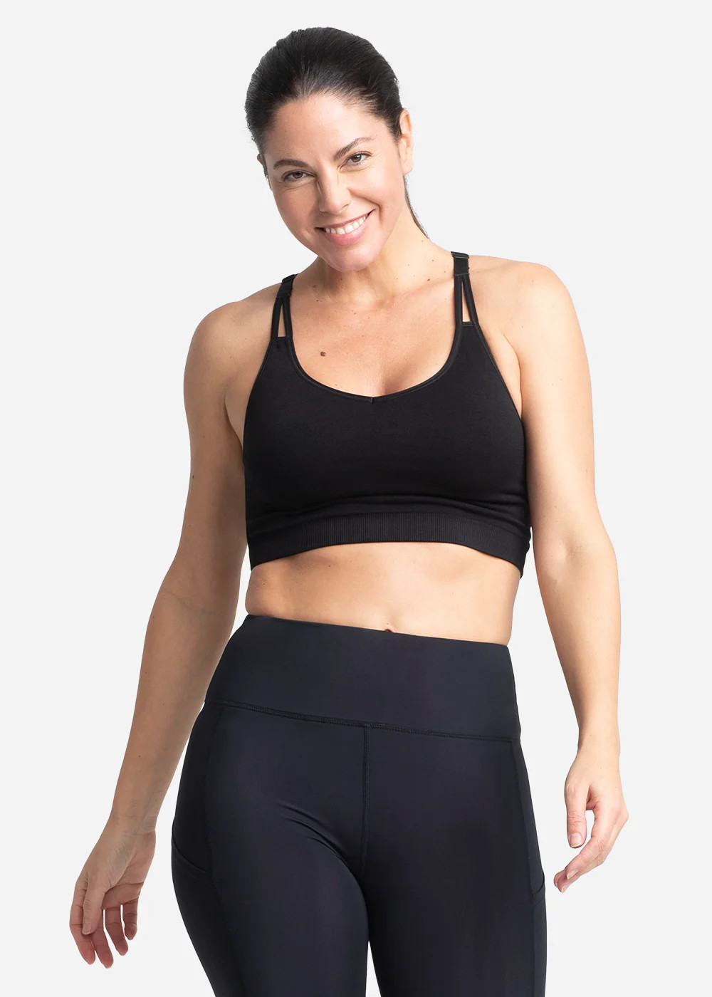 Whitney Cooling Low Impact Unlined Sports Bra | Yummie
