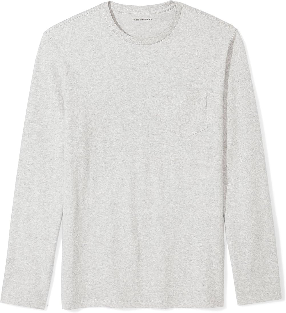 Amazon Essentials Men's Slim-Fit Long-Sleeve T-Shirt | Amazon (US)