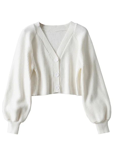 'Elizabeth' Button Down Cropped Cardigan (4 Colors) | Goodnight Macaroon