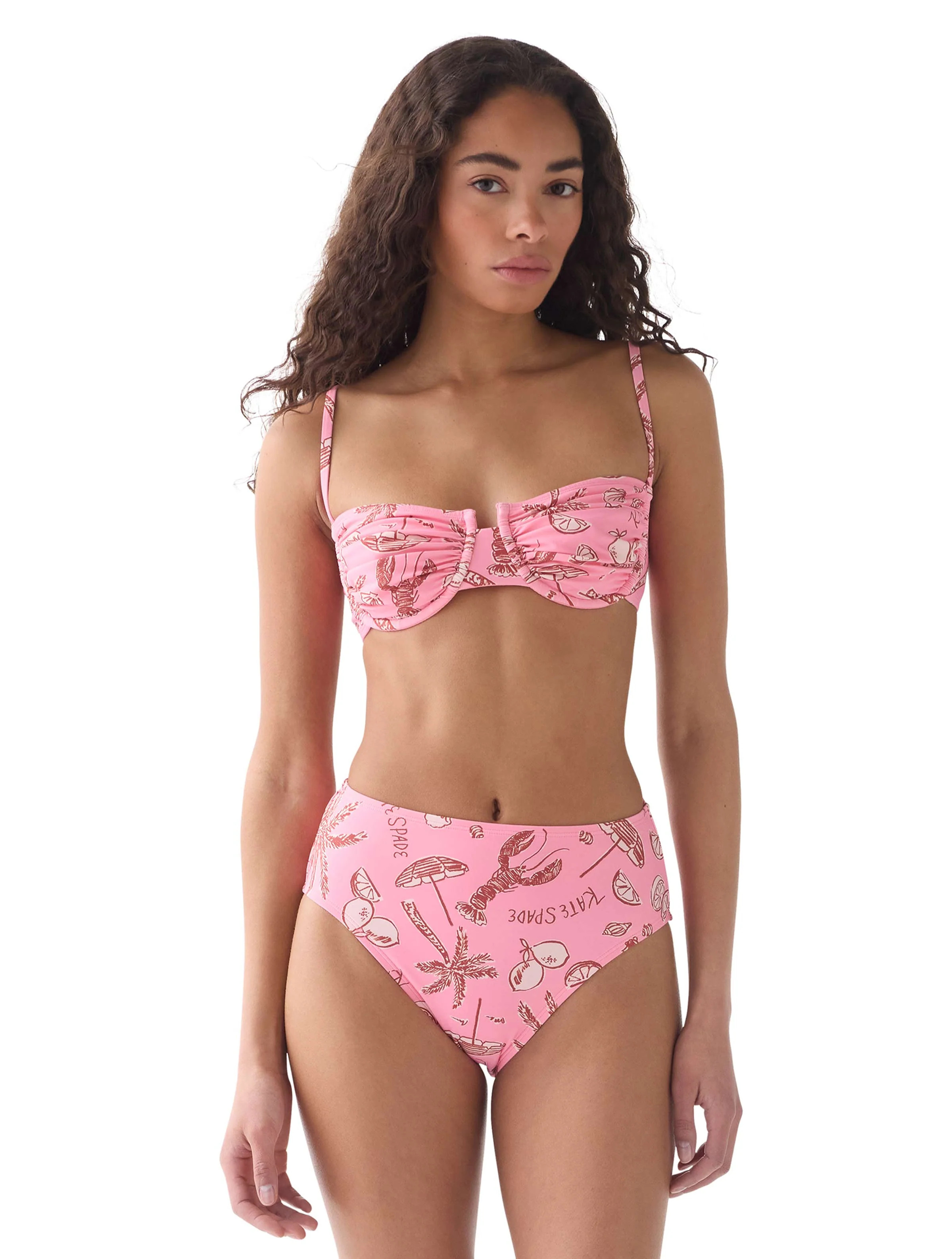 kate spade new york Ruched Underwire Bikini Top - Beachside | Beach2Ocean