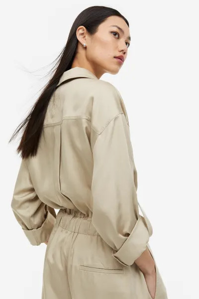 Mono de satén | H&M (FR, IT, ES, PT, BE)