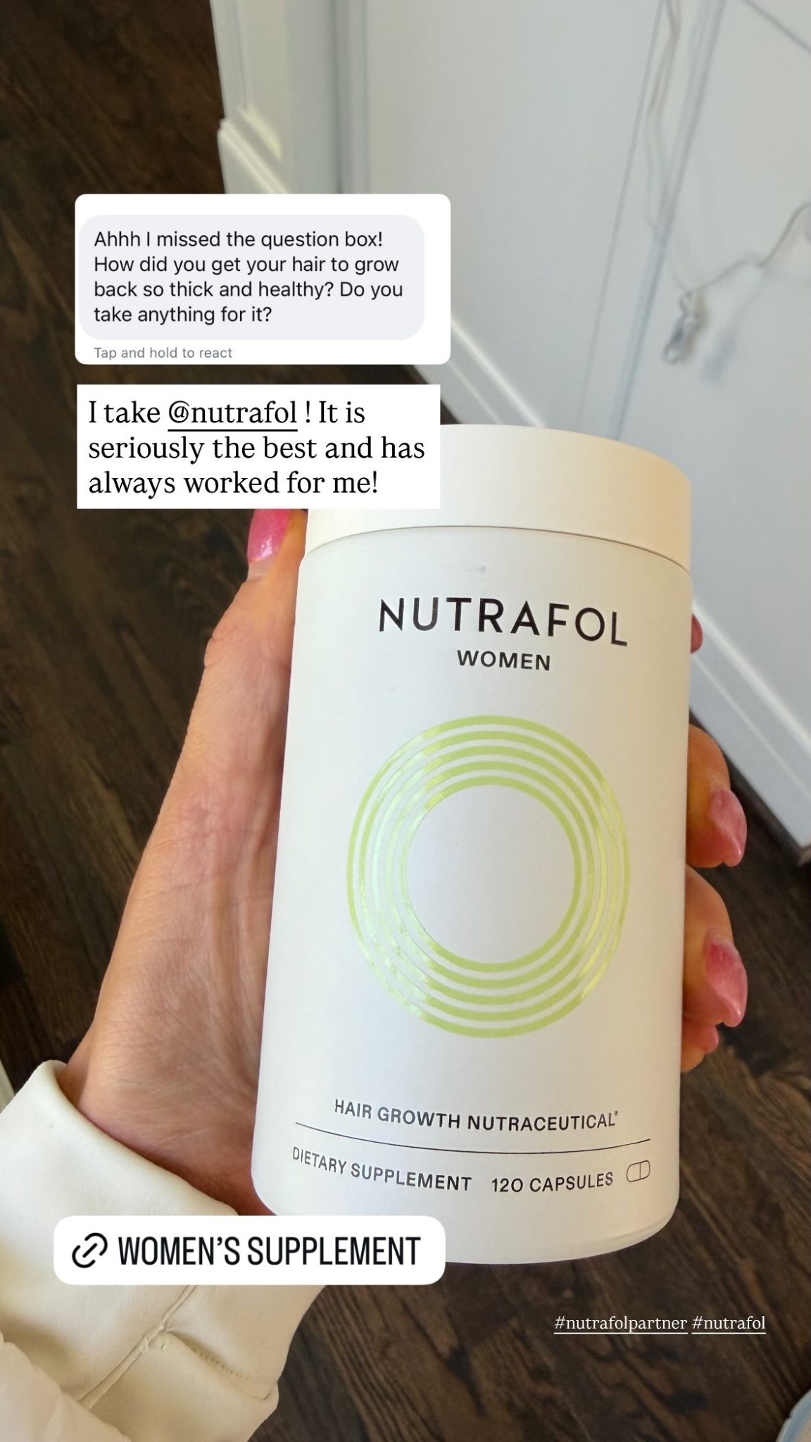 I take @Nutrafol ! It is seriously the best and has always worked for me!  #nutrafolpartner #nutrafol

#LTKselfcare