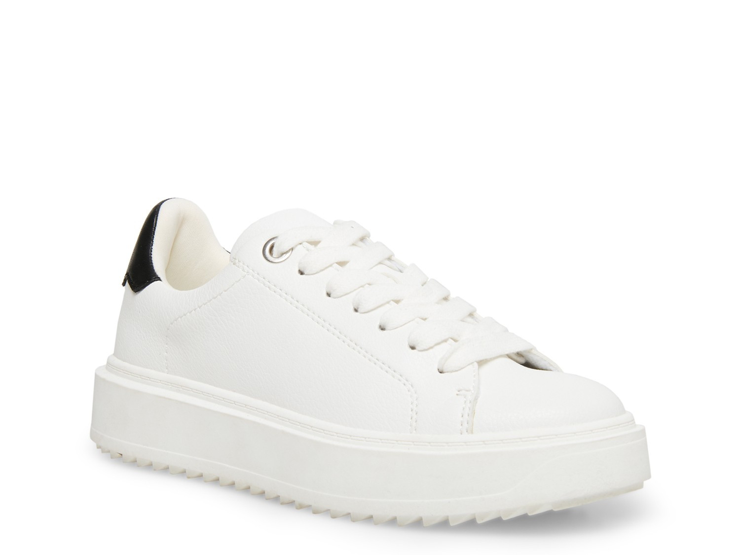 Steve Madden Catcher Platform Sneaker | Women's | White | Size 9.5 | Sneakers | DSW